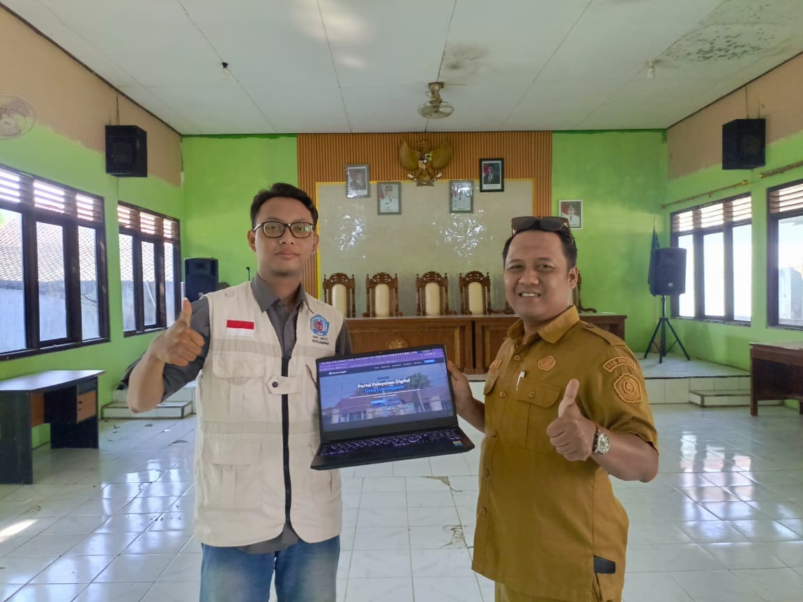 Inovasi Digitalisasi Desa: Mahasiswa KKN UMUS Luncurkan Portal Pelayanan dan Sistem Inventaris Cerdas di Desa Luwunggede